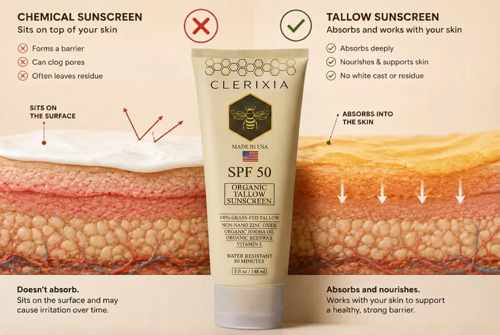 100% Grass-Fed Tallow - The Ingredient Your Skin Recognizes