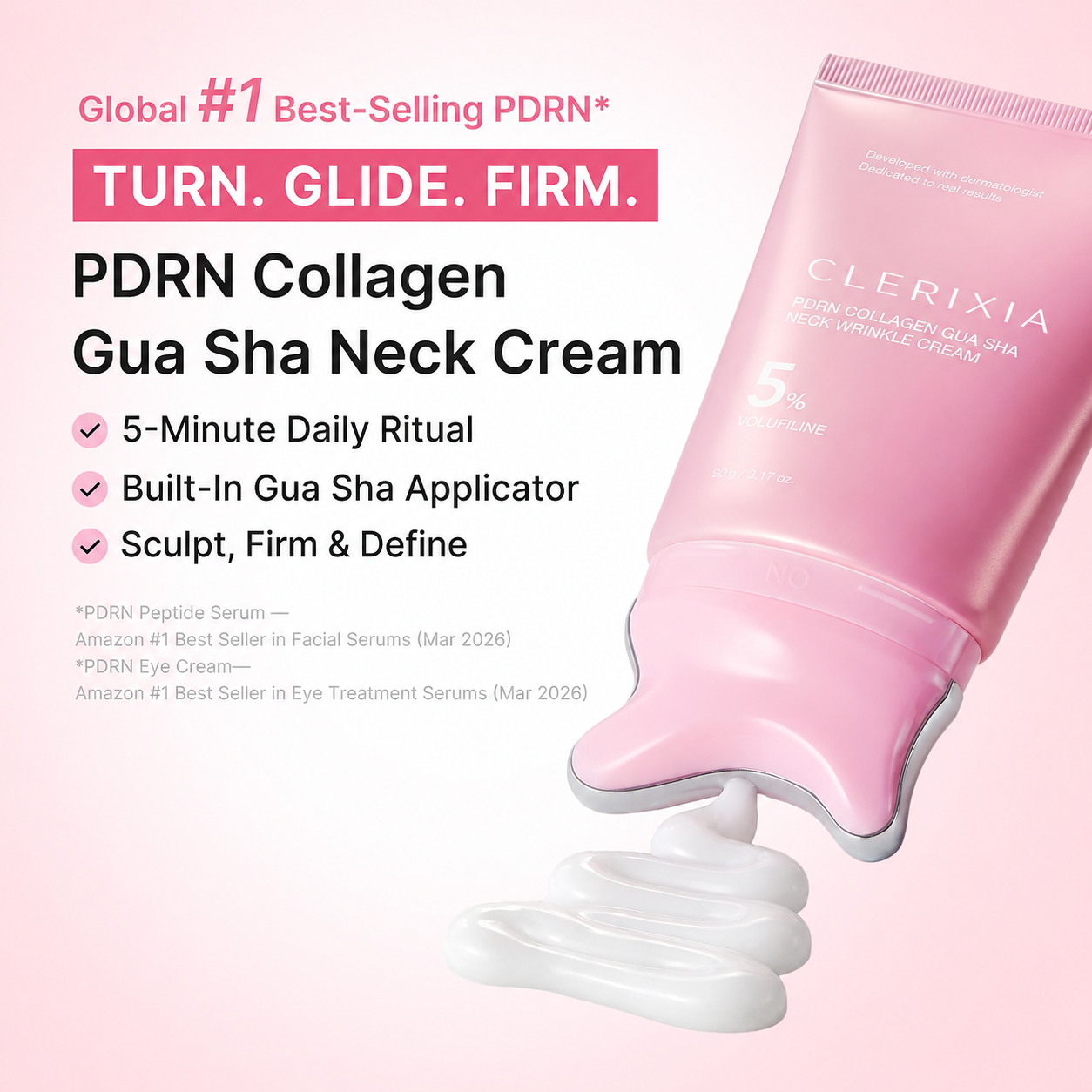 Korean PDRN Collagen Gua Sha Neck Wrinkle Cream