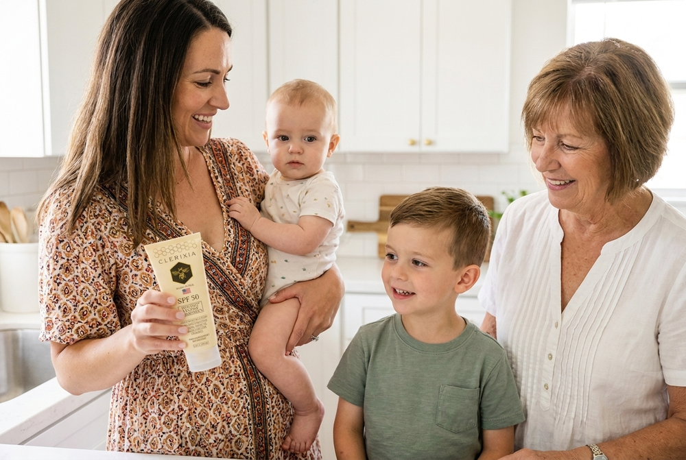 One Tube For The Whole Family - Babies, Kids, Moms, Grandma