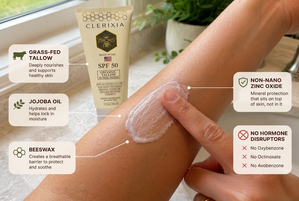 Zero Hormone-Disrupting Chemicals (Unlike 90% of SPFs)